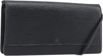 Louis Vuitton Pre-owned Vintage Clutch - Dames - Vintage Clutch - Zwart - ONE Size - Leer - Vintage