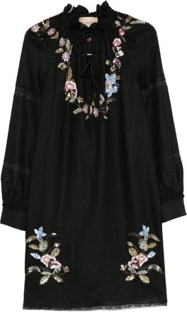 Valentino Garavani Embroidered Midi Dress