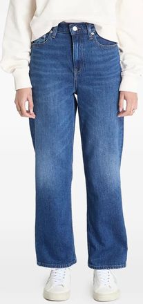 Tommy Jeans Jeans dritti Layla a vita alta - Blu