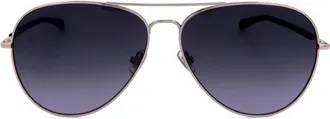 Fossil Grey Pilot Mens Sunglasses FOS 3104/G/S 03YG/9O 61