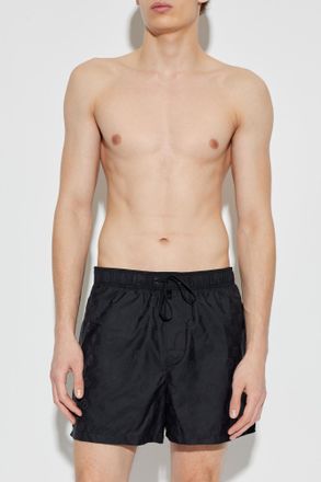 Giorgio Armani Swim Shorts, Mens, Black
