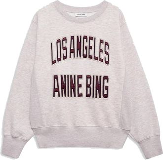 Anine Bing Sweatshirts - Dames - Sweatshirts - Grijs - S - Denim - Hoodies & sweatvesten