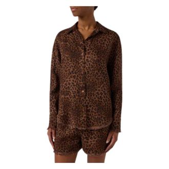 Saint Barth Donna, Camicette, Marrone, S, new