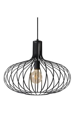 RENWIL Ione Ceiling Light Fixture in Textured Black at Nordstrom