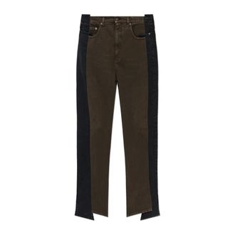 Maison Margiela Heren, Jeans, Bruin, Maat: W31 Katoen