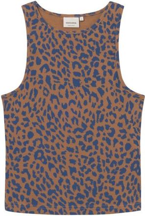 Dedicated Rib Top Valdermarsvik Top f&uuml;r Damen | braun