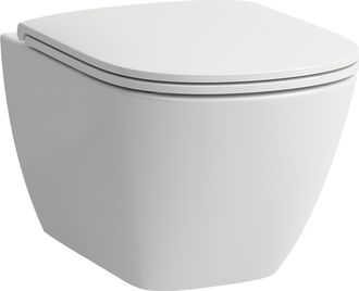 Laufen Laufen Lua - Inodoro Suspendido Con Asiento Softclose, Rimless, Blanco H8660800000001