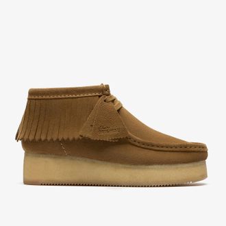 Clarks Wallabee Wedge Fringe Standard Fit