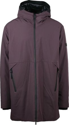 Peuterey Purple Lich Hooded Padded Coat