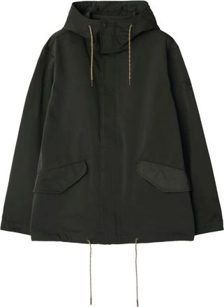 Burberry Parka con applicazione - Verde