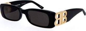 Balenciaga Grey Rectangular Sunglasses BB0096S-001