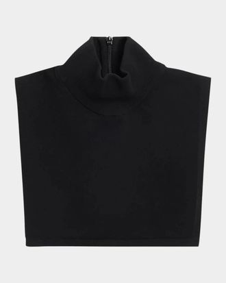 Michael Kors Cropped Turtleneck Knit Dickey