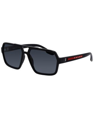 Prada Mens 59Mm Polarized Sunglasses