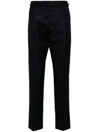Thom Browne cropped wool trousers - Blue