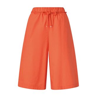 Pinko Lange Shorts - Dames - Korte Broeken - Oranje - M - Katoen - Korte Broeken