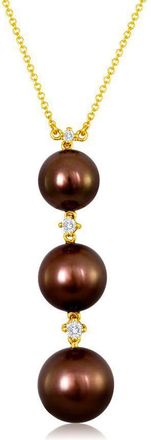 Le Vian Ladies Wisdon Pearls Necklaces set in 14K Honey Gold