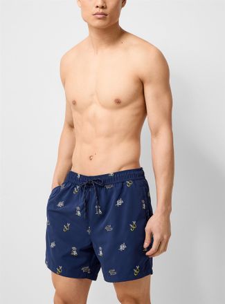 Simons Mens Vacation embroidery swim short 5