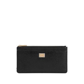 Dolce & Gabbana Dames, Accessoires, Zwart, Maat: ONE Size Leer