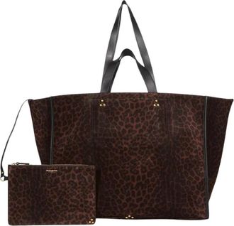 Jerome Dreyfuss L&eacute;on L Tote - Dames - Shoppers - Bruin - ONE Size - Leer - Tassen