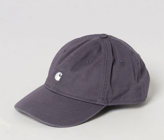 Carhartt Work in Progress Cappello da baseball in cotone con logo ricamato e cinturino posteriore regolabile