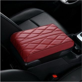 OEM Alfombrilla De Espuma Viscoel&aacute;stica Reposabrazos Coche, 33 X 21 X 5 Cm, Alfombrilla Cuero Reposabrazos Coche, Funda Universal Reposabrazos Coche