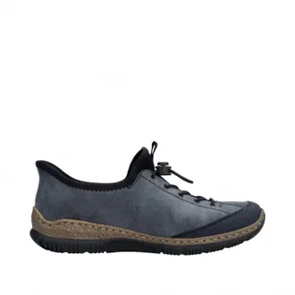 Rieker Womens Kitty 67 Shoe In Blue