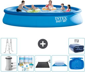 Intex Piscina Easy Set Redonda - 457x84 Cm - 8-piezas S20284