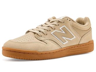 New Balance 480 Numeric Athletic Shoes Tan/Gum : US Mens 14 - Womens 15.5 Medium, Suede