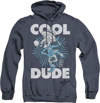 Gildan The Year Without A Santa Claus Cool Dude Adult Heather Hoodie / Hooded Sweatshirt