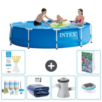 Intex Piscina Con Estructura Redonda - 305x76 Cm - 7-piezas S160