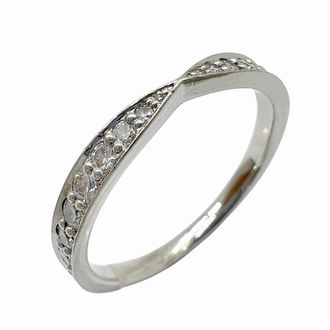 Tiffany & Co. Platinum Platinum 950 Band Ring (Pre-Owned)