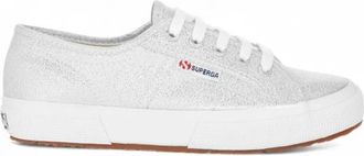Superga Lamew Canvas Veterschoen Met Rubberen Zool - Dames - Sneakers - Grijs - 38 1/2 EU - Schoenen