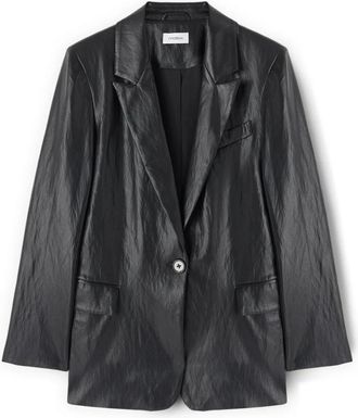 Motivi Oversized Blazer - Dames - Blazers - Zwart - XS - Katoen - Jassen