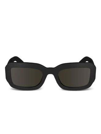 Calvin Klein rectangle-frame sunglasses - Black