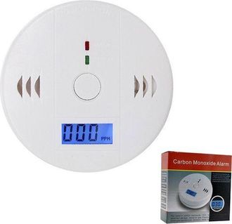 OEM Detector Digital De Mon&oacute;xido De Carbono (detector De Co), Funciona Con Pilas