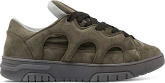 Santha Model 1 sneakers met uitgesneden details - Groen