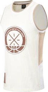 Li-Ning Way of Wade Hall of Fame 2023 Basketball Jersey Beige AAYT735-2
