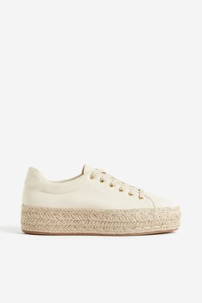 H&M Espadrille-Sneaker - White