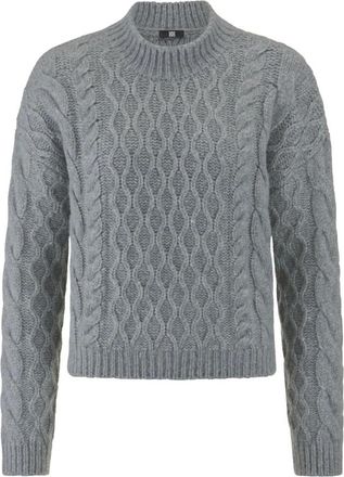 Riani Truien & Vesten, Dames, Grijs, XL, Wol, Round-neck Truien