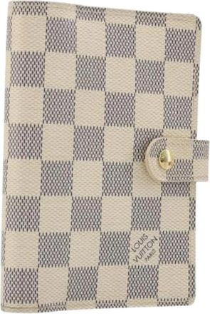 Louis Vuitton Pre-owned Day Planner Cover - Dames - Vintage Accessoires - Wit - ONE Size - Vintage