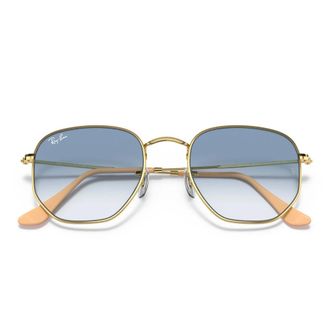 Ray-Ban Hexagonal RB 3548 Zonnebril - unisex - Zonnebrillen - Geel - 54 MM - Accessoires