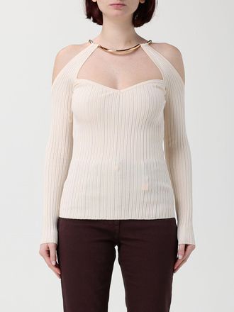 Elisabetta Franchi Maglia in viscosa a coste Elisabetta Franchi