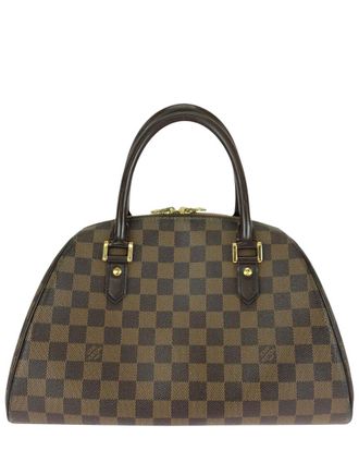 Louis Vuitton Brown Damier Ebene Ribera Mm (Authentic Pre-Loved)