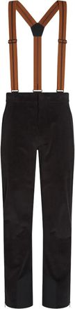 Ermenegildo Zegna Cashco ski pants - men - Cashmere/Cotton/Elastane - 48 - Black