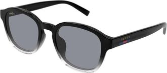 Gucci Panthos Sunglasses - male - Gucci - Sunglasses - Black - 53 MM - Accessories