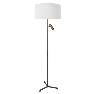 Steinhauer Steinhauer - L&aacute;mpara De Pie - Stang - Bronce - Metal Textil - &Oslash;