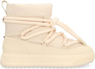 Moncler Schoenen, Dames, Beige, 40 EU, Leer, Altive Mid Snow Boot