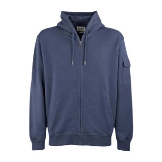 MC2 Saint Barth Zip-throughs, male, Blue, Size: 2XL Beckett Hoodie