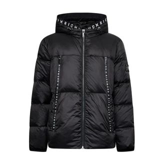 John Richmond Puffer Jacket - Heren - Winterjassen - Zwart - L - Nylon - Jassen
