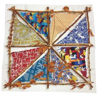 Hermès Pre-owned Scarves, female, Multicolor, Size: ONE SIZE Pre-owned Silk scarves